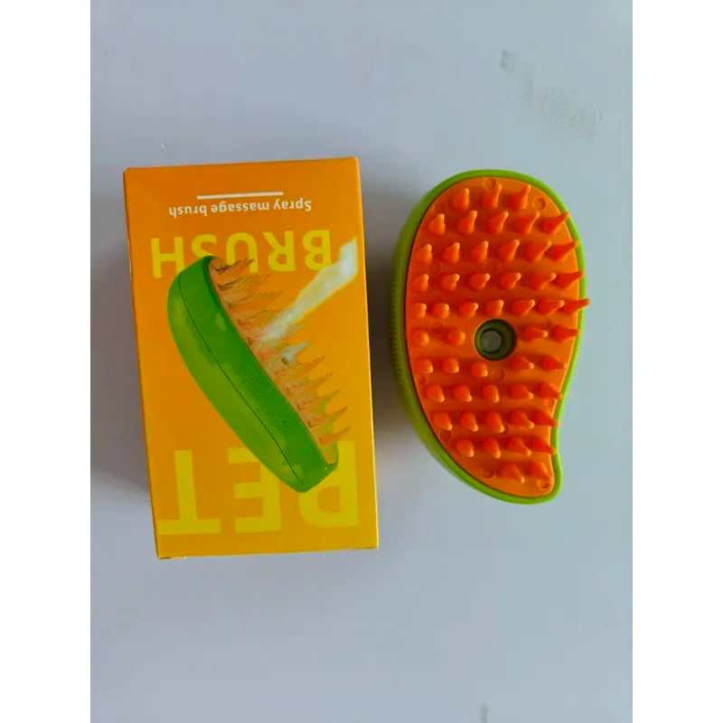 Electric Steam Spray Cat Grooming Brush – Soft Silicone Comb Pet Grooming Brush PLUSH
