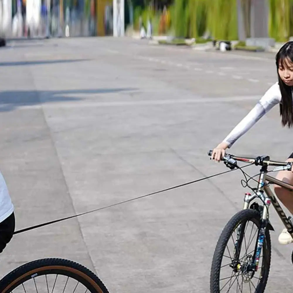 Retractable Bicycle Tow Rope – MTB Parent-Child Trailer Cord Bicycle Tow Rope PLUSH
