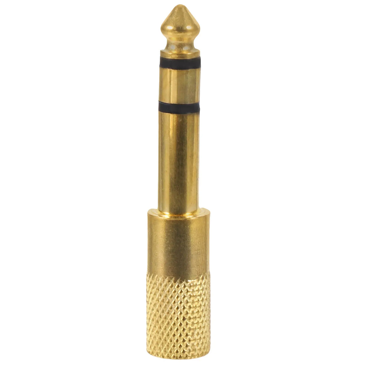 Gold Male to Female Audio Adapter for Guitar, Mic & Headphones Audio Adapter PLUSH Default Title
