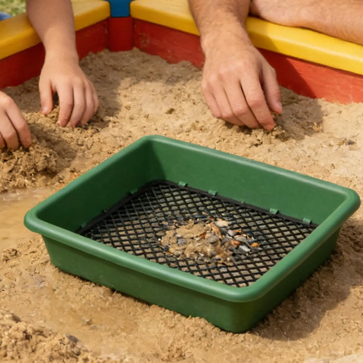 Plastic Soil Sifter & Garden Sieve – Mesh Screen Filter Tool Garden Soil Sifter PLUSH