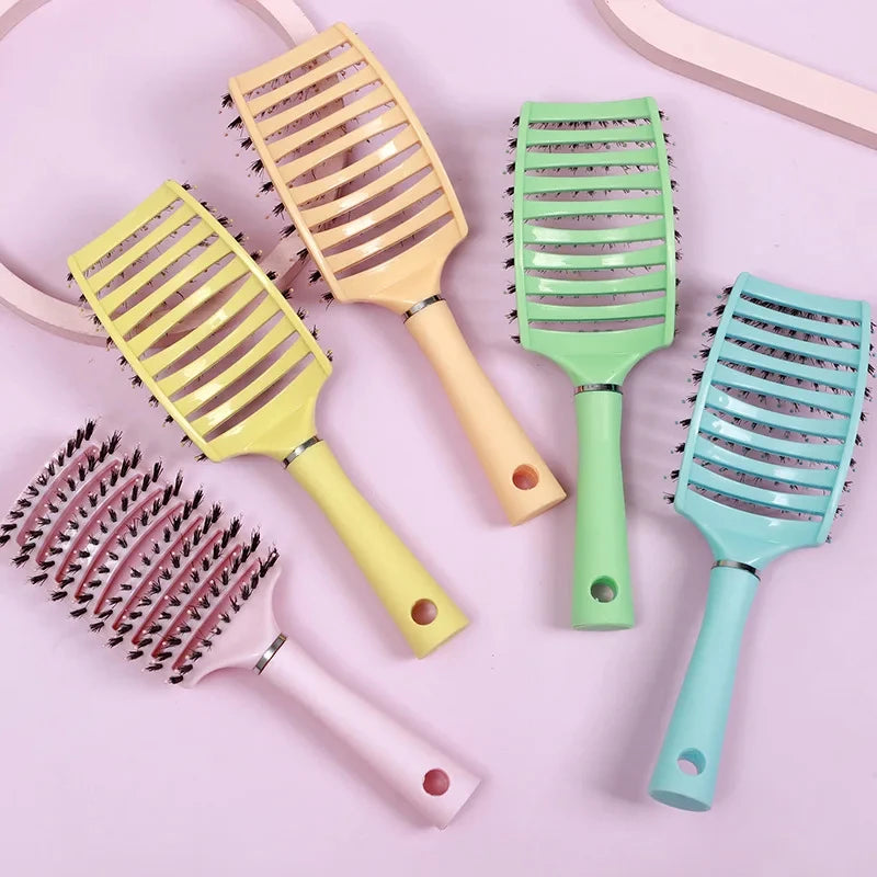 Magic Detangling Hair Comb & Scalp Massage Brush – 2 Styles Detangling Hair Comb PLUSH