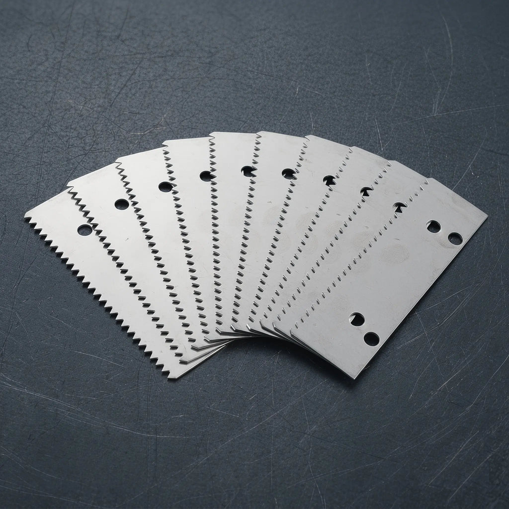 10pcs Tape Dispenser Replacement Blades – Stainless Steel Tape Cutter Blades PLUSH