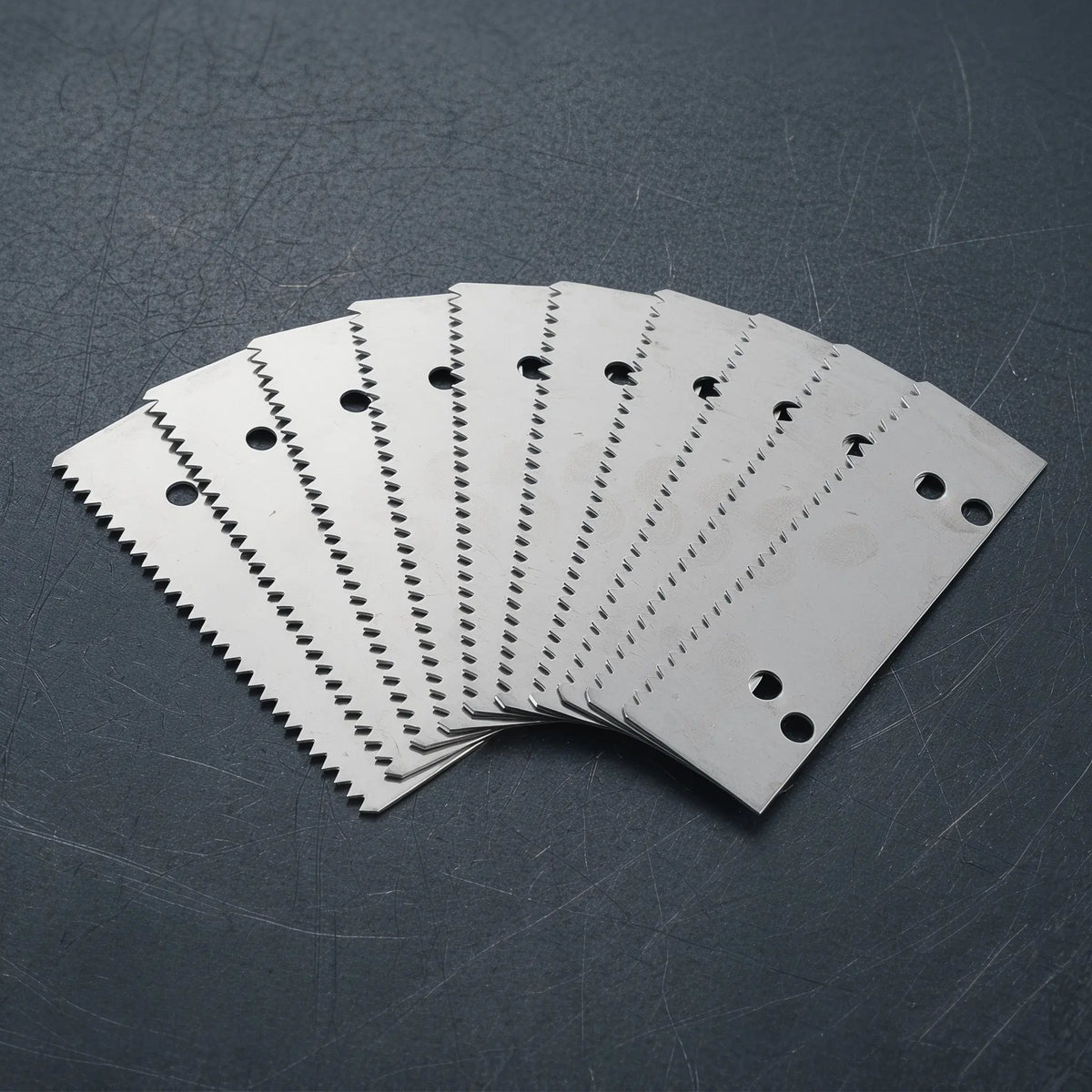 10pcs Tape Dispenser Replacement Blades – Stainless Steel Tape Cutter Blades PLUSH