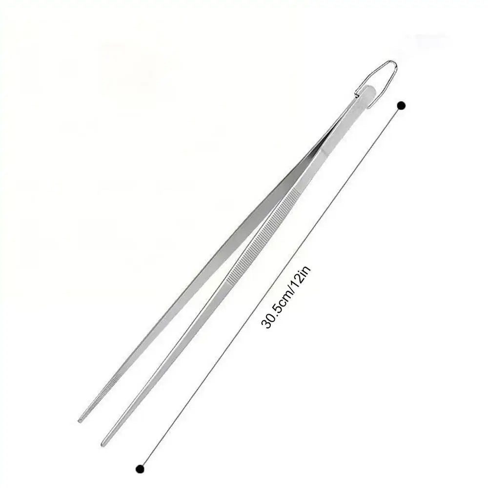 Stainless Steel Kitchen Tongs – Non-Slip BBQ Cooking Tongs Kitchen Cooking Tongs PLUSH sharp mouth