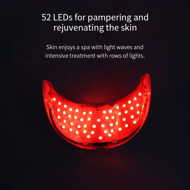 7-Color LED Neck Beauty Device – Skin Tightening & Brightening LED Neck Beauty Device PLUSH