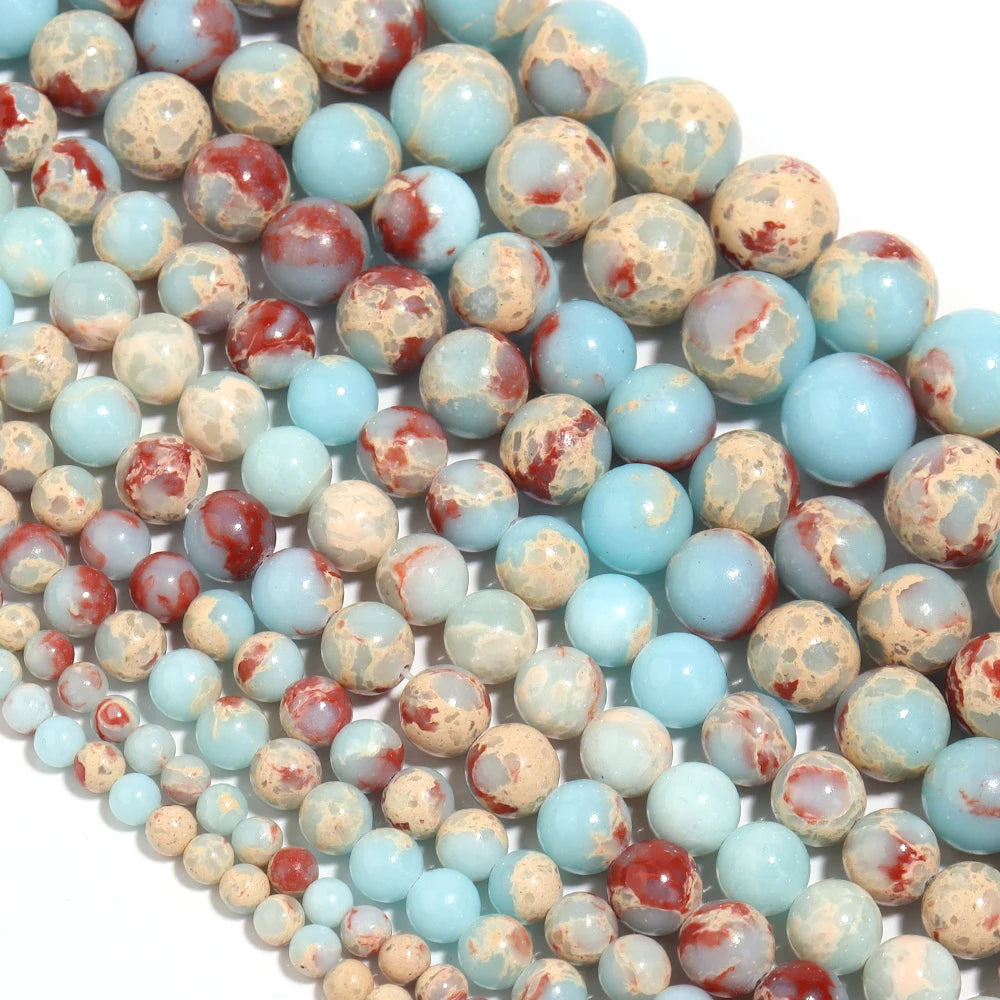 Agalmatolite Natural Stone Beads 4–12mm | DIY Jewelry Natural Stone Beads PLUSH
