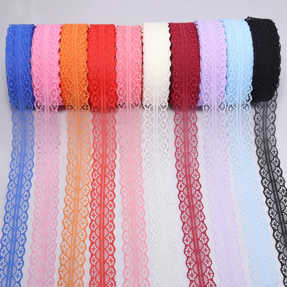20 Yards 28mm Lace Ribbon – DIY Chokers, Bows & Sewing Trim Lace Ribbon Trim PLUSH