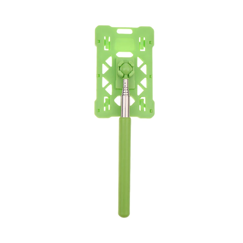Telescopic Contactless Toll Card Holder Stick | Adjustable Rod Car Card Holder Stick PLUSH Green