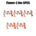 Marigold Artificial Flower Garland – Day of the Dead Wall Decor Artificial Flower Garland PLUSH 5Sets