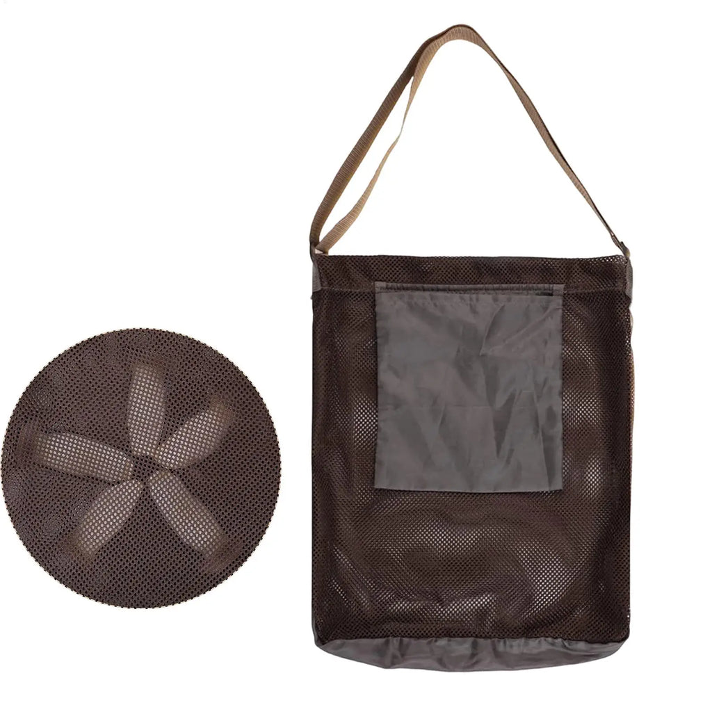 Mushroom Foraging Bag – Breathable Mesh Harvest Pouch Foraging Harvest Bag PLUSH