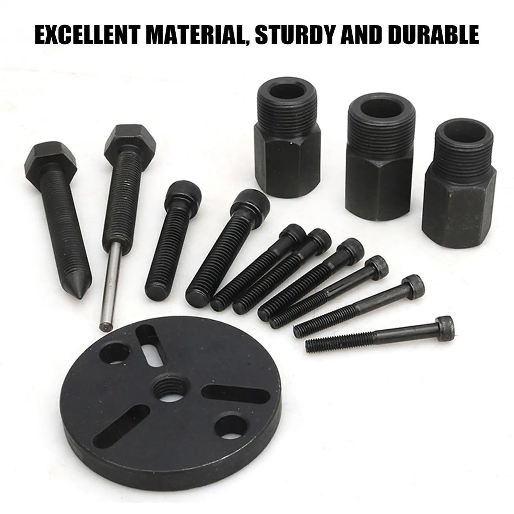 14-Piece AC Compressor Clutch Puller & Installer Tool Kit AC Clutch Tool Kit PLUSH