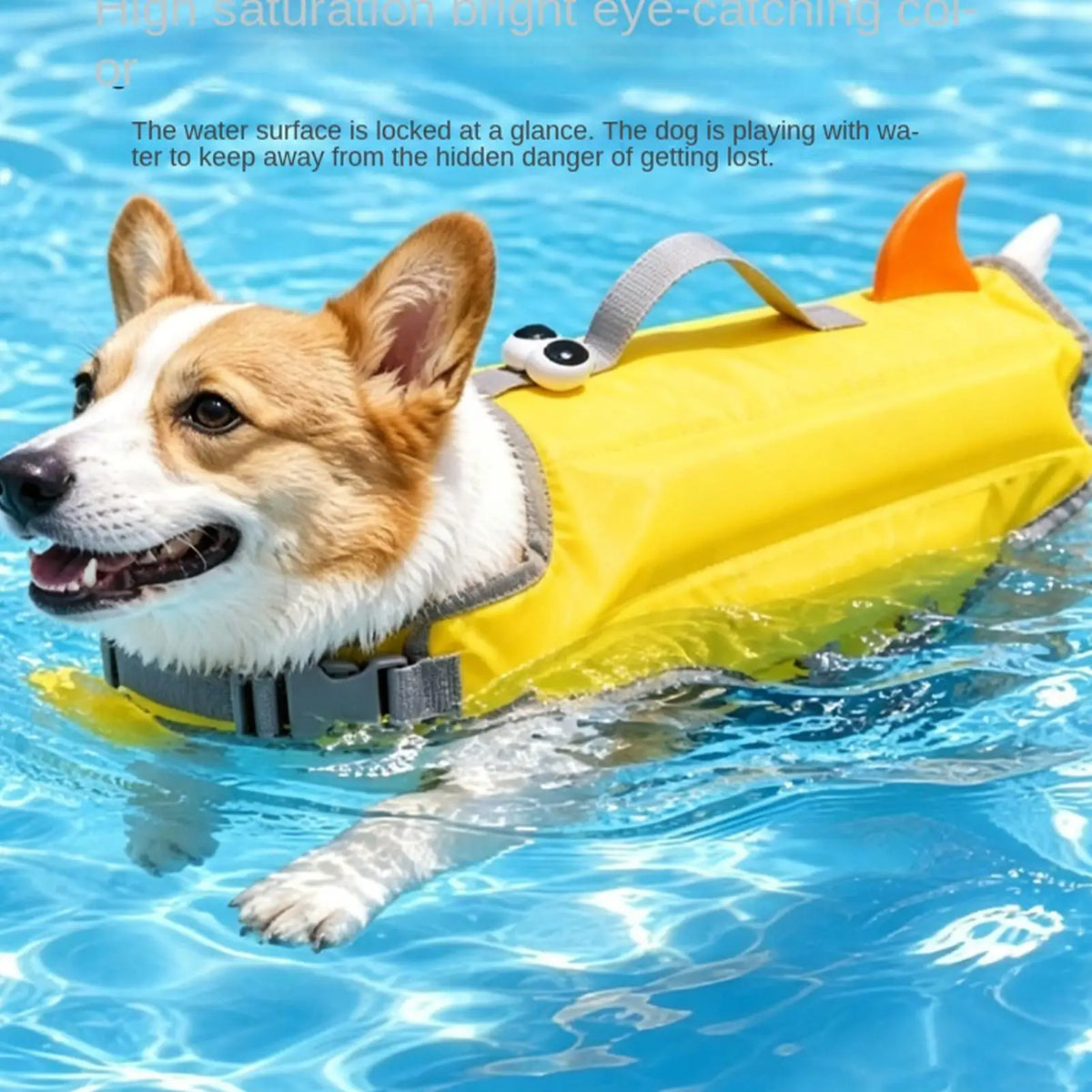 Dog Life Jacket Swim Vest – Buoyant, Breathable, Adjustable Dog Life Jacket PLUSH