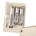 Ouriner 5-Piece Nail Care Set – Clippers, Nano File & Case Nail Care Set PLUSH 5 PCS SET