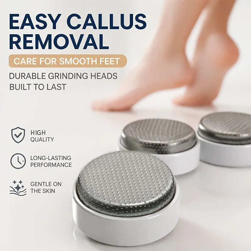 Electric Foot File & Callus Remover – USB Rechargeable Pedicure Electric Callus Remover PLUSH