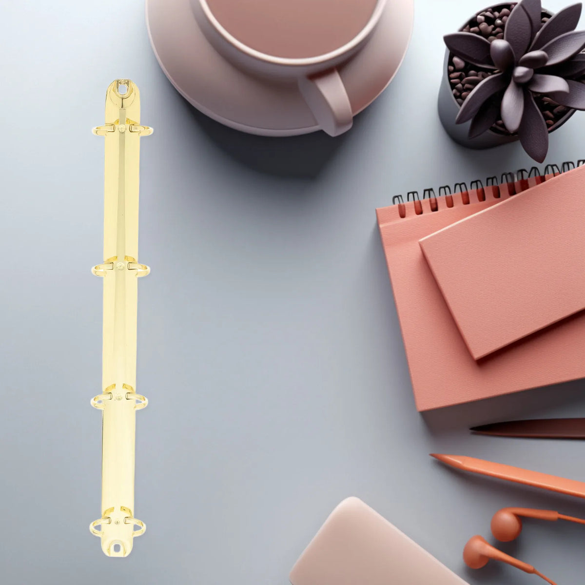 4 Ring Metal Binder Mechanism A4 Loose Leaf Binding Spine Ring Binder Mechanism PLUSH China Mainland