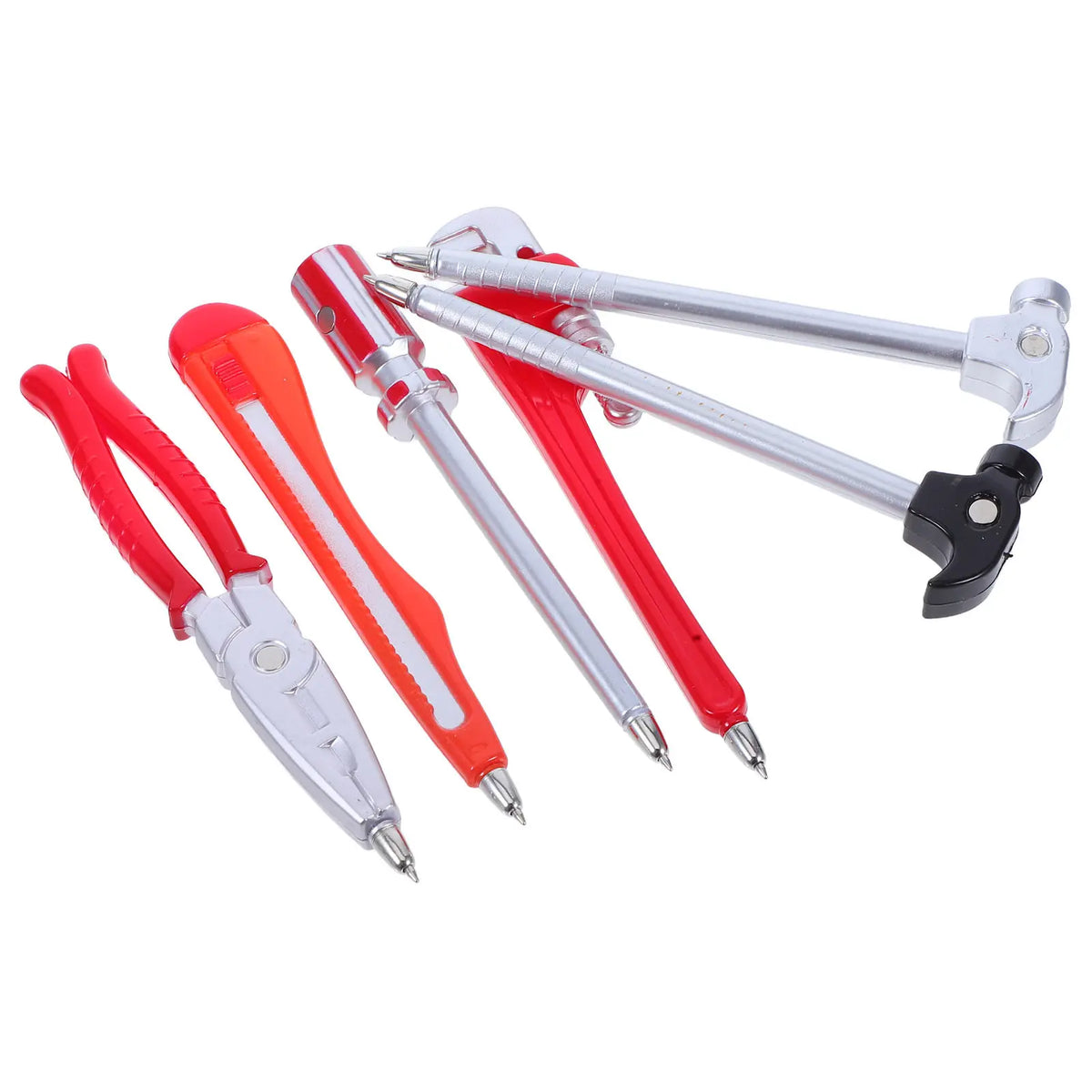 6pcs Tool Shaped Novelty Ballpoint Pens – Wrench Screwdriver Set Novelty Ballpoint Pens PLUSH Default Title