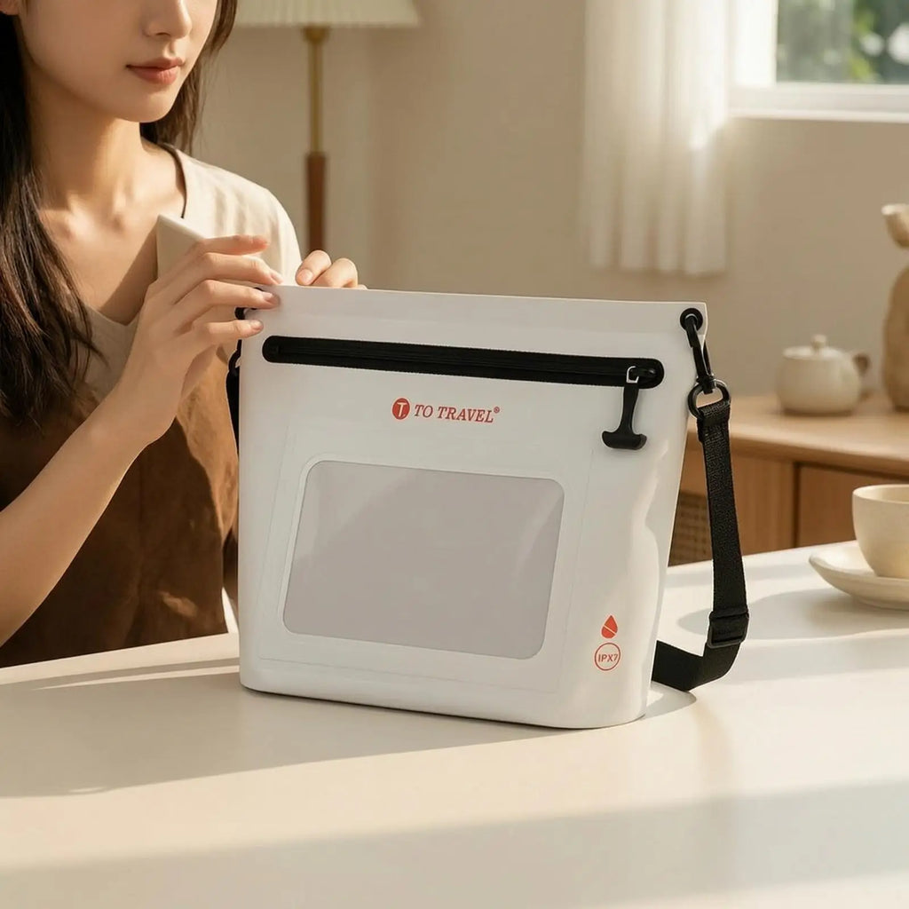 Waterproof Sling Dry Bag 2.5L – IPX7 with Touchscreen Window Waterproof Dry Bag PLUSH