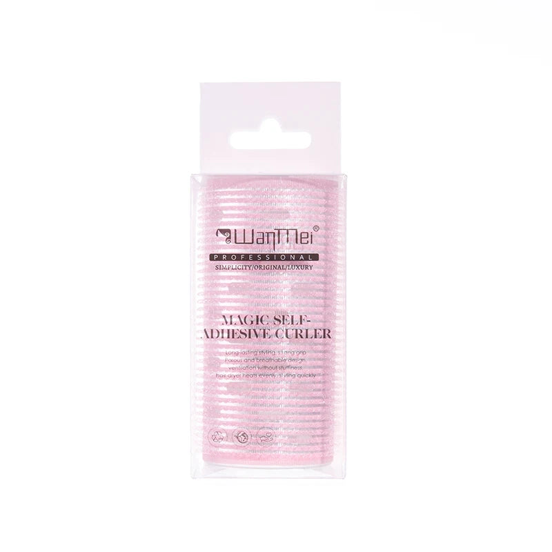 Heatless Self-Adhesive Hair Roller – Fluffy Bangs Curler Heatless Hair Roller PLUSH Pink