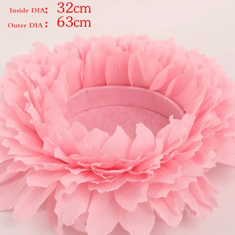 Newborn Photography Props Flower Blanket Baby Posing Backdrop Baby Photography Prop PLUSH PINK Other