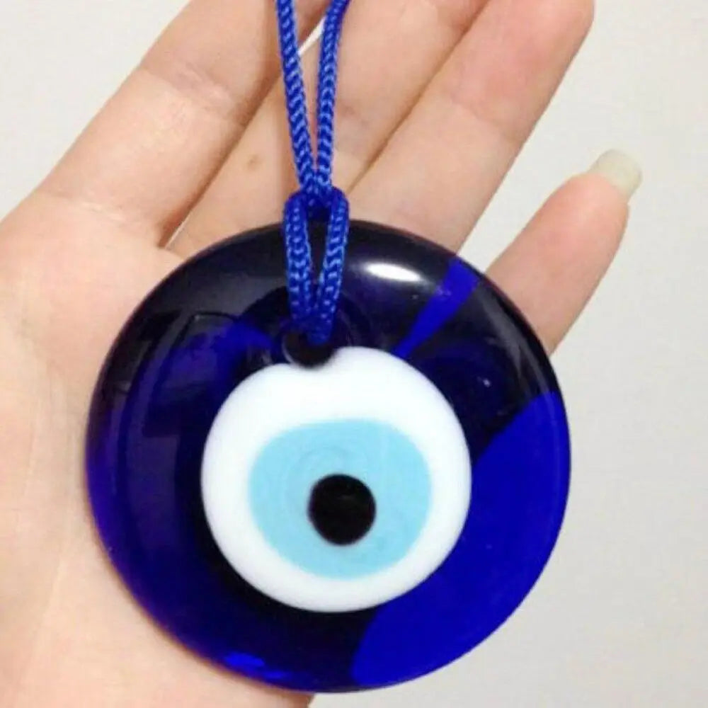 Turkish Evil Eye Amulet Pendant – Car & Home Lucky Charm Decorative Charm Pendant PLUSH