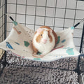 Small Pet Hammock – Breathable Ice Silk for Hamsters & More Small Pet Hammock PLUSH D M