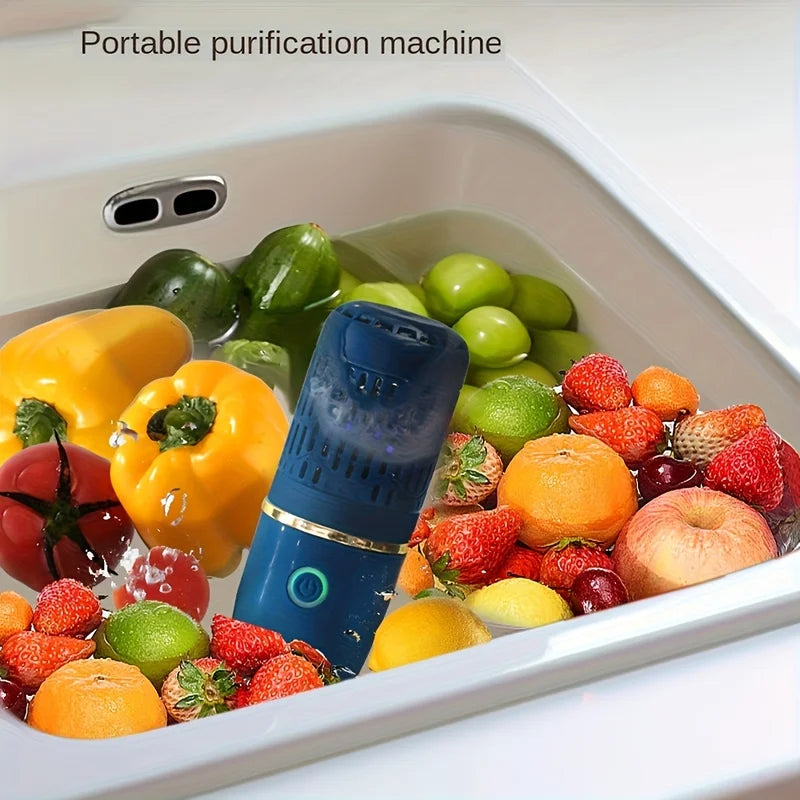 USB Rechargeable Fruit & Vegetable Cleaner | Portable Food Cleaning Machine PLUSH