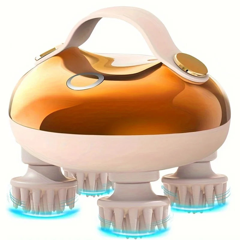 Rechargeable Electric Scalp Massager – Handheld & Portable Electric Scalp Massager PLUSH