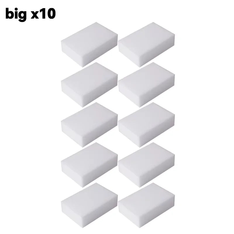 Melamine Magic Eraser Sponges – Kitchen & Bathroom Cleaner Cleaning Sponge PLUSH big 10