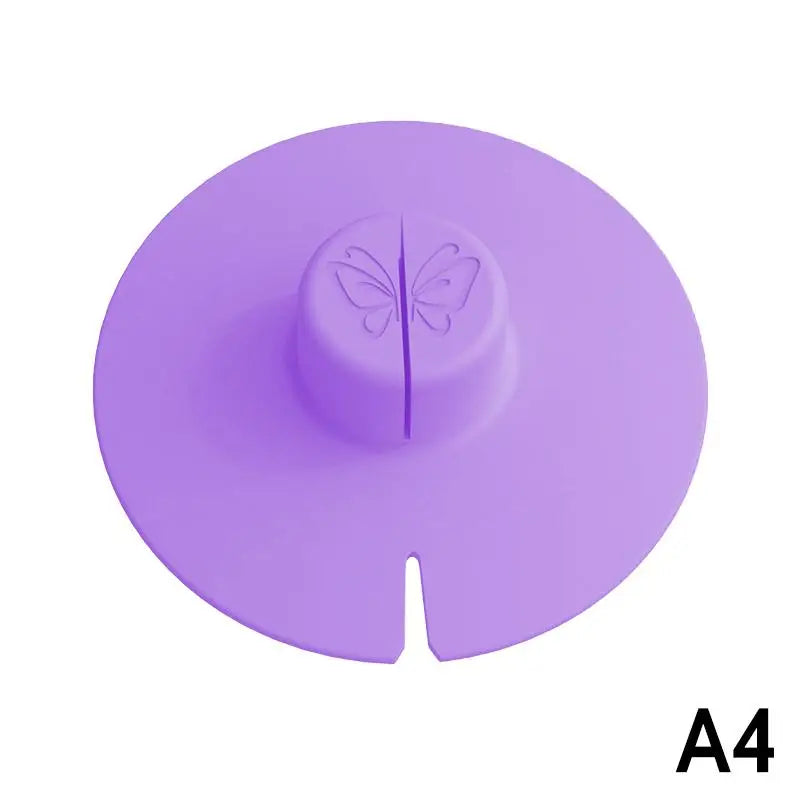 Silicone Tea Bag Holder Squeezer & Mug Lid – Reusable Set Tea Bag Holder PLUSH A4