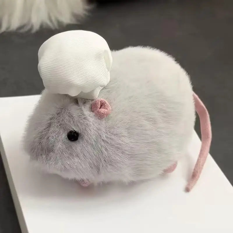 Fluffy Kawaii Hamster Plush Toy – Cute Soft Stuffed Animal Stuffed Plush Toy PLUSH Gray