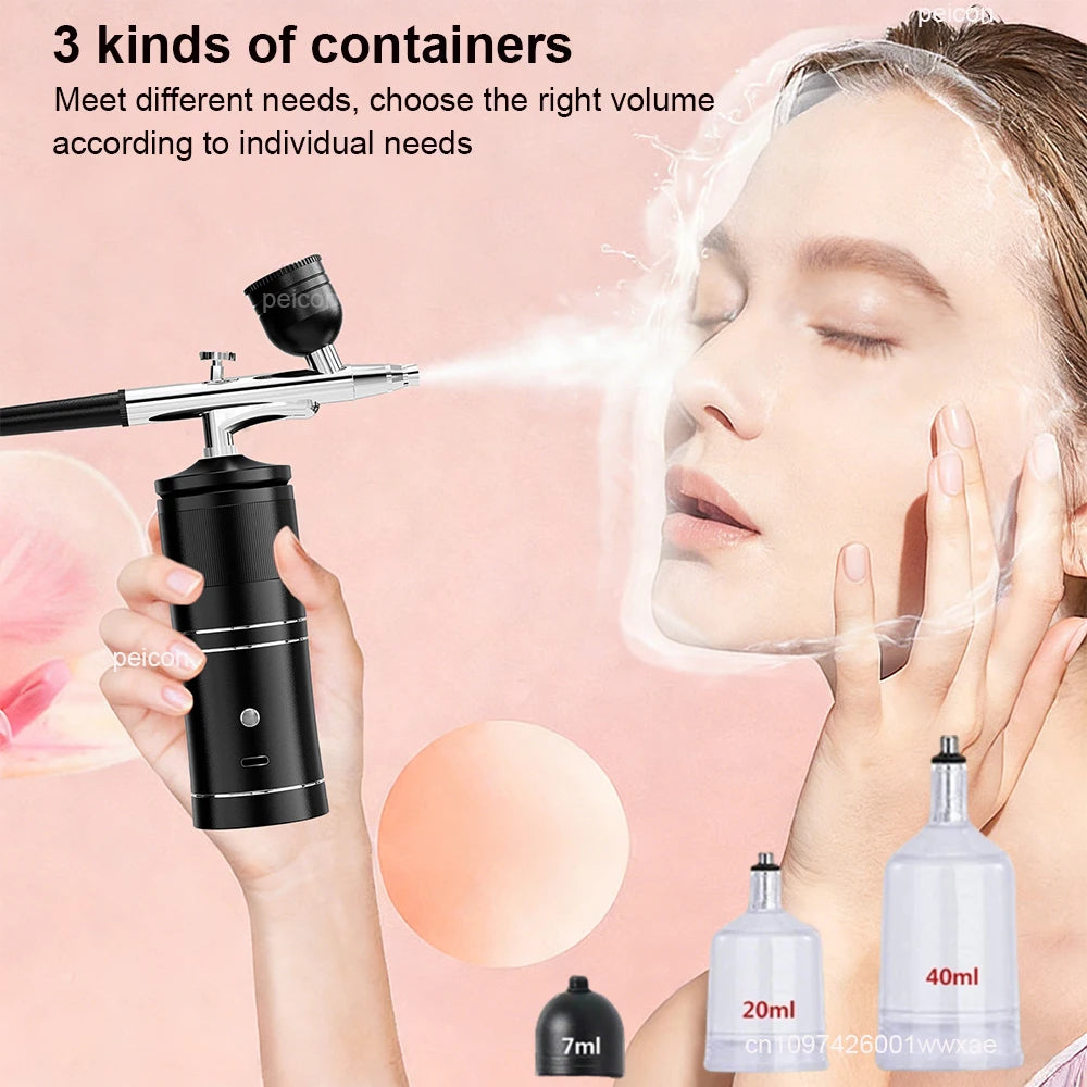 Wireless Portable Airbrush Kit with Compressor | Mini Spray Gun Airbrush Spray Kit PLUSH