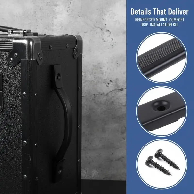 Portable Carry Handle with Screws for Speaker & Amp Cases Speaker Cabinet Handle PLUSH