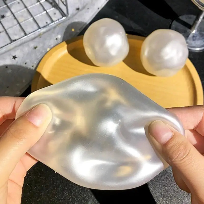 Moldable Pearl Slow Rising Squeeze Toy – Sensory Stress Ball Sensory Squeeze Toy PLUSH A7