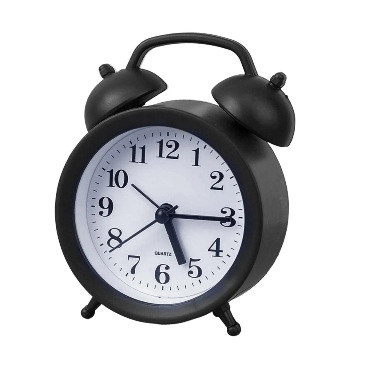 Retro Silent Analog Alarm Clock – Mini Desk & Travel Analog Alarm Clock PLUSH