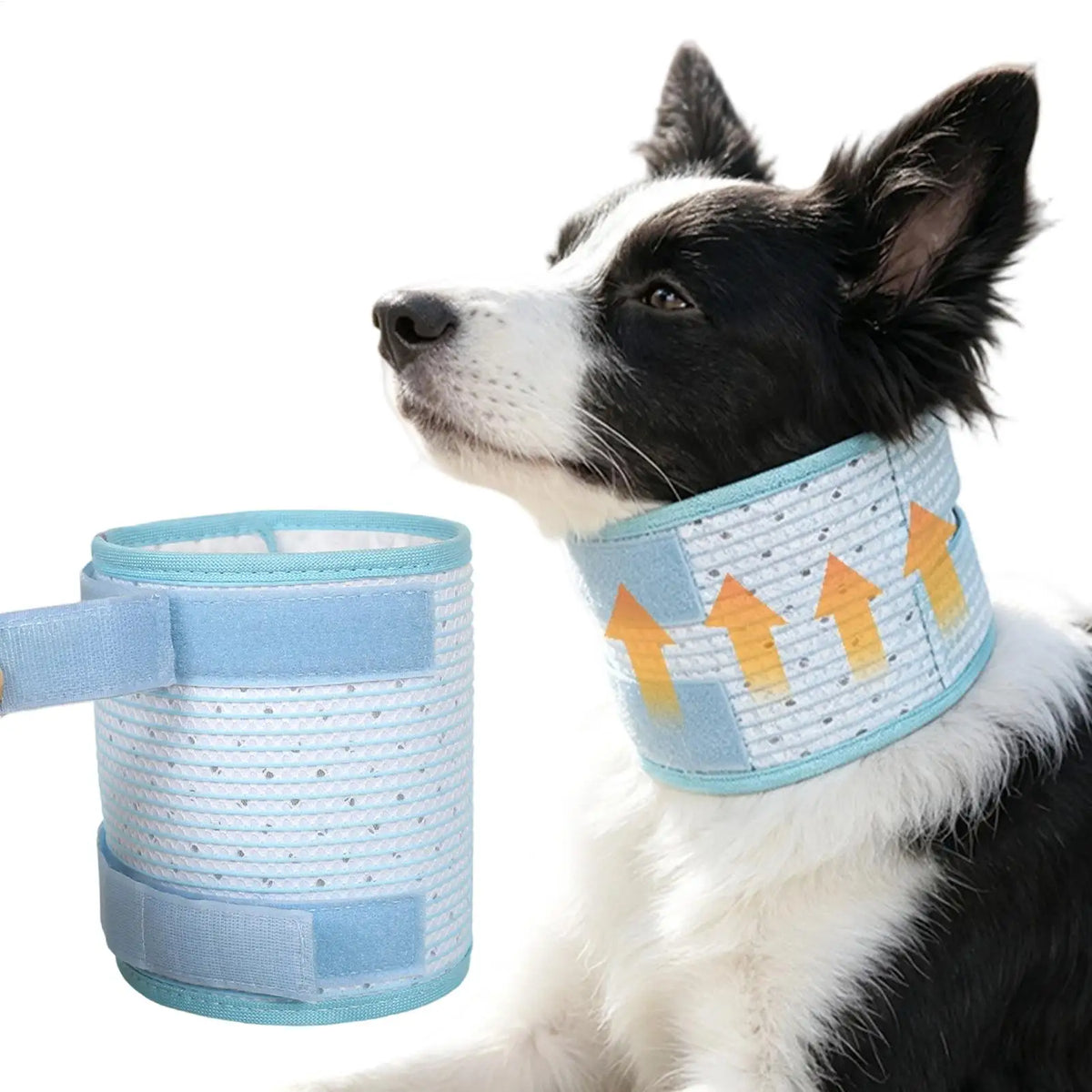 Breathable Pet Neck Brace – Anti-Lick Recovery Collar Dogs Cats Pet Recovery Collar PLUSH