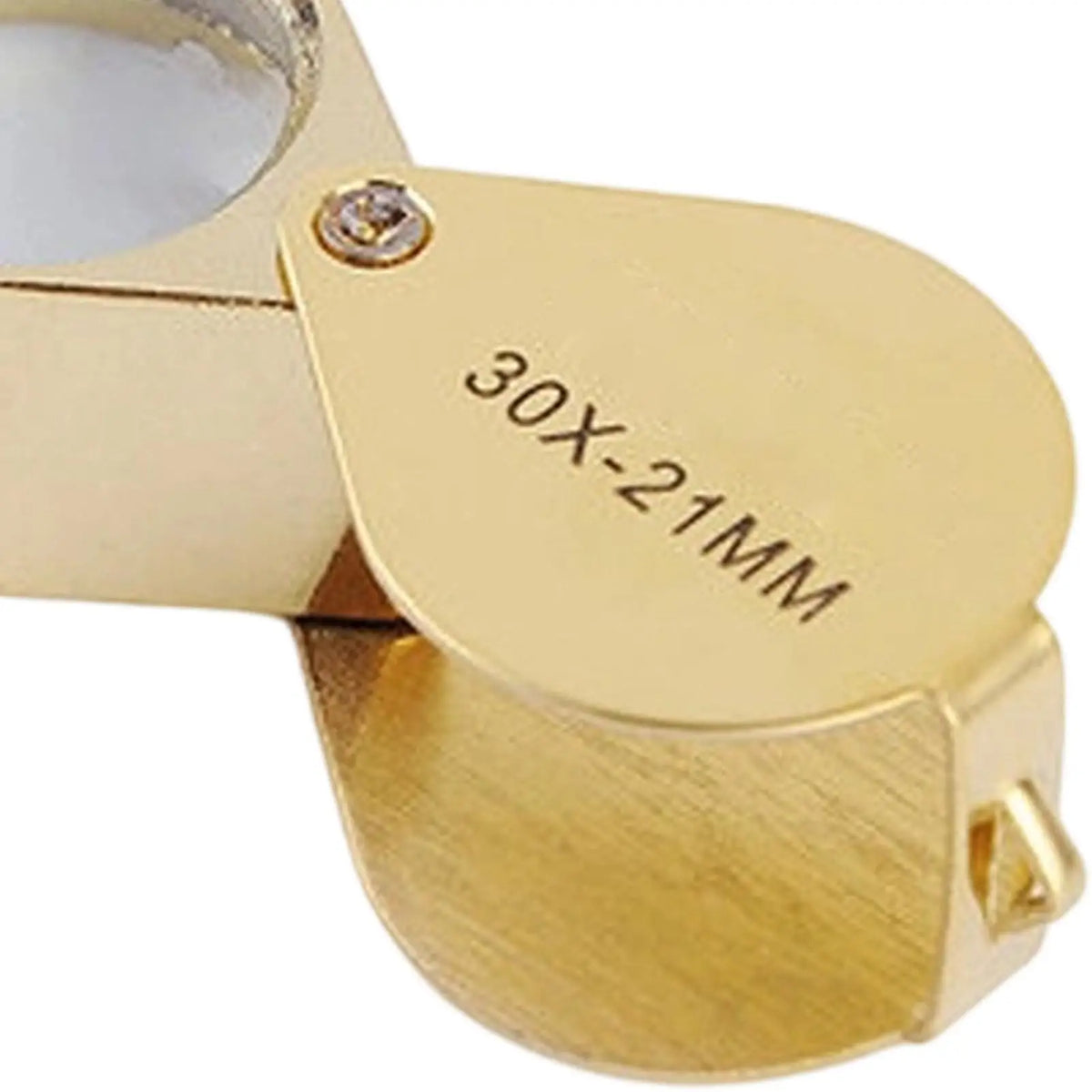 30X Pocket Loupe Magnifier – Foldable Jewelry & Reading Glass Pocket Loupe Magnifier PLUSH