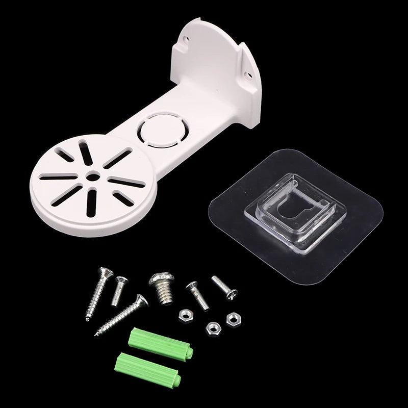 Nail-Free Wall Mount Camera Bracket with Glue Base & Screw Camera Wall Bracket PLUSH 1set