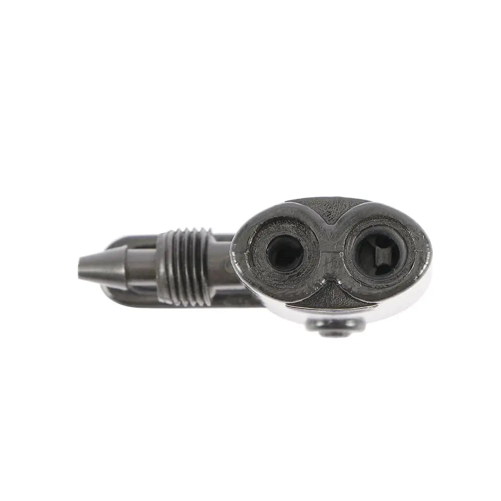 Presta & Schrader Dual Valve Bike Pump Adapter | Track Pump Head Bike Pump Adapter PLUSH