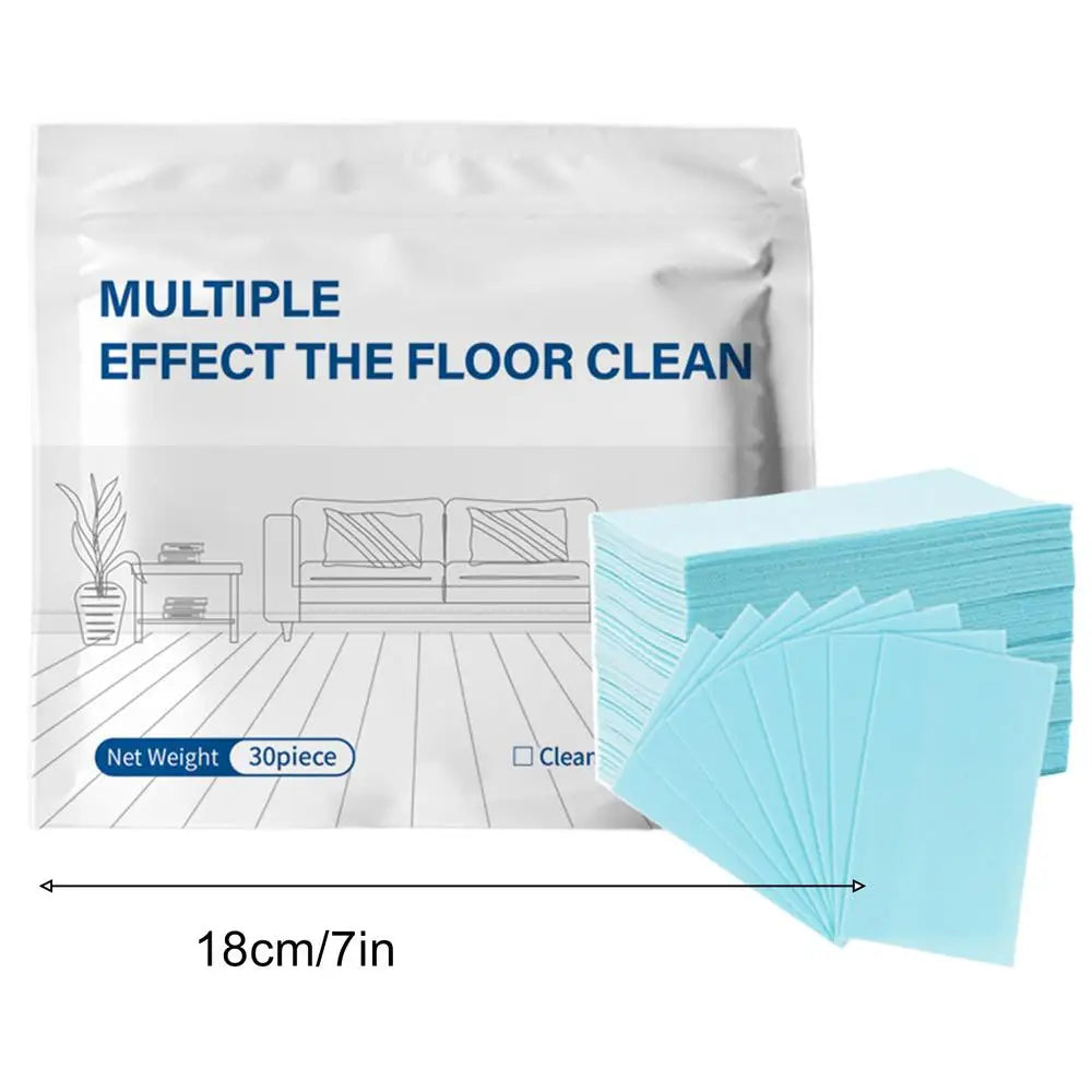 30-Pack Floor Cleaning Tablets – Hardwood, Tile & Laminate Floor Cleaning Tablets PLUSH Blue