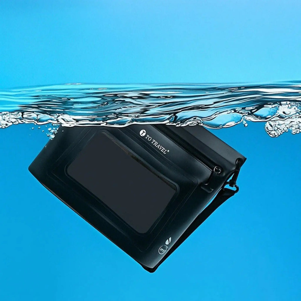 Waterproof Sling Dry Bag 2.5L – IPX7 with Touchscreen Window Waterproof Dry Bag PLUSH