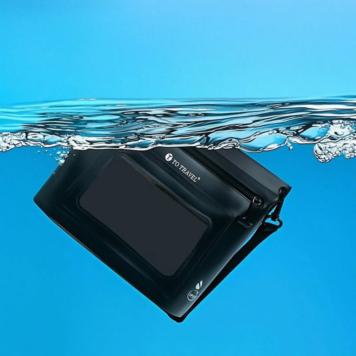 Waterproof Sling Dry Bag 2.5L – IPX7 with Touchscreen Window Waterproof Dry Bag PLUSH