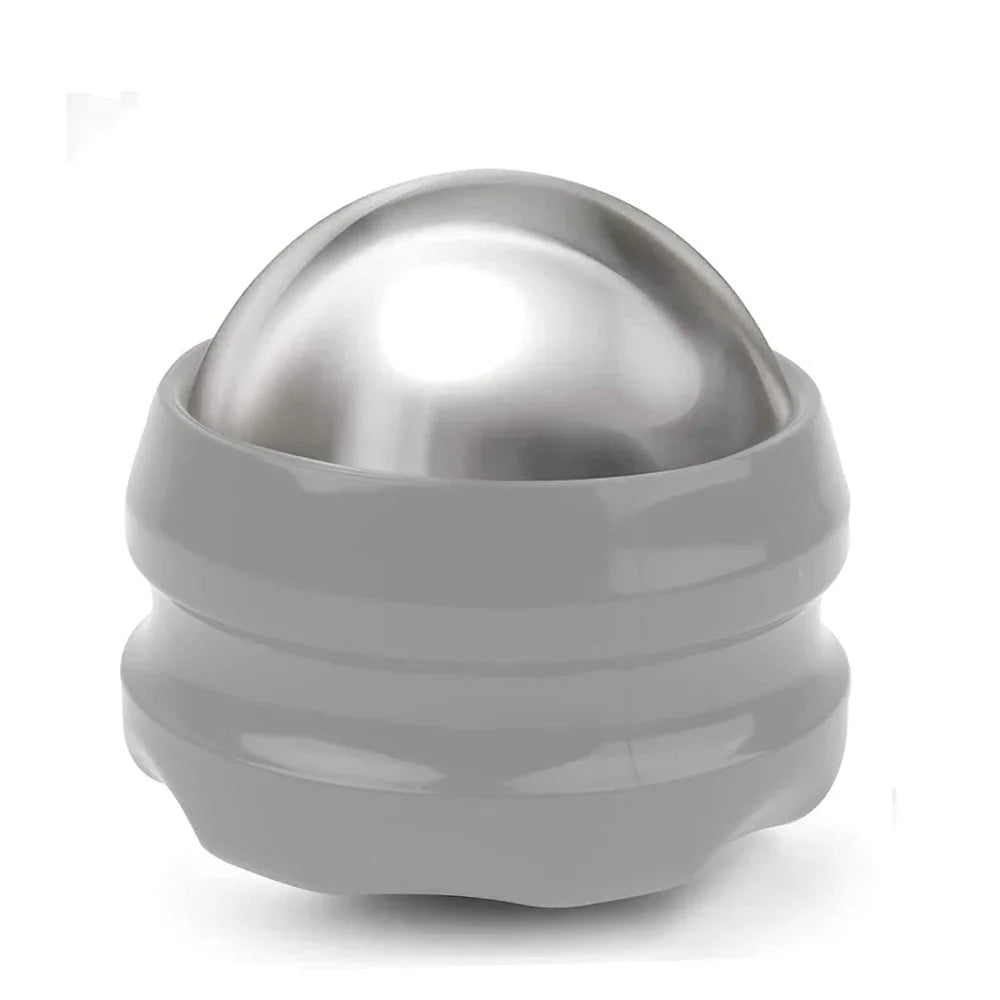 Ice & Heat Massage Ball Roller – Full Body Stainless Steel Tool Massage Ball Roller PLUSH GARY
