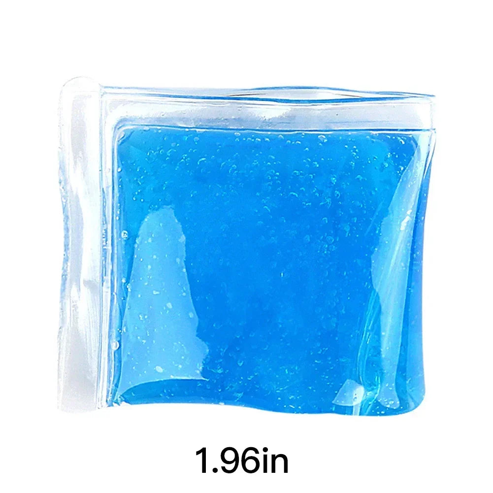 Reusable Finger & Toe Gel Ice Pack – Wearable Cold Wrap Wearable Gel Ice Pack PLUSH Blue-5cm