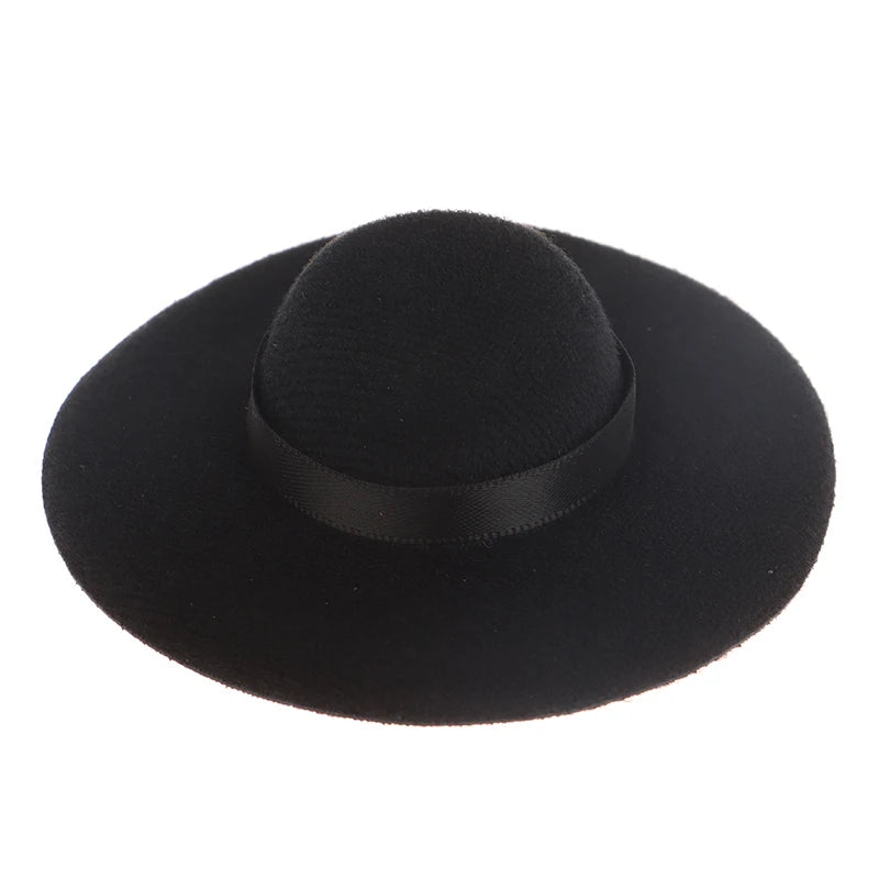 Miniature Doll Top Hat 1/12 Scale – Dollhouse Accessory Doll Accessory PLUSH