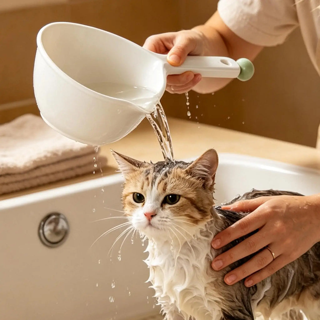 Plastic Water Ladle Bath Scoop – Multi-Use Water Dipper Bath Water Scoop PLUSH
