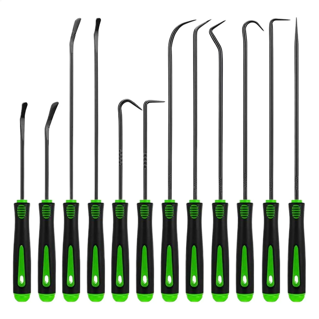 12-Piece O-Ring Seal Hook & Pick Set – Auto Repair Tools Automotive Hand Tool Set PLUSH