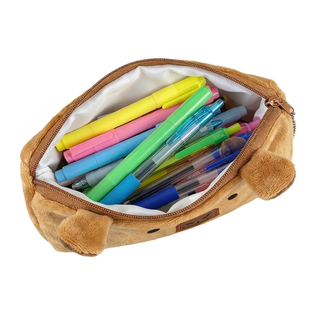 Cute Capybara Plush Pencil Case – Large Capacity Pouch Plush Pencil Case PLUSH