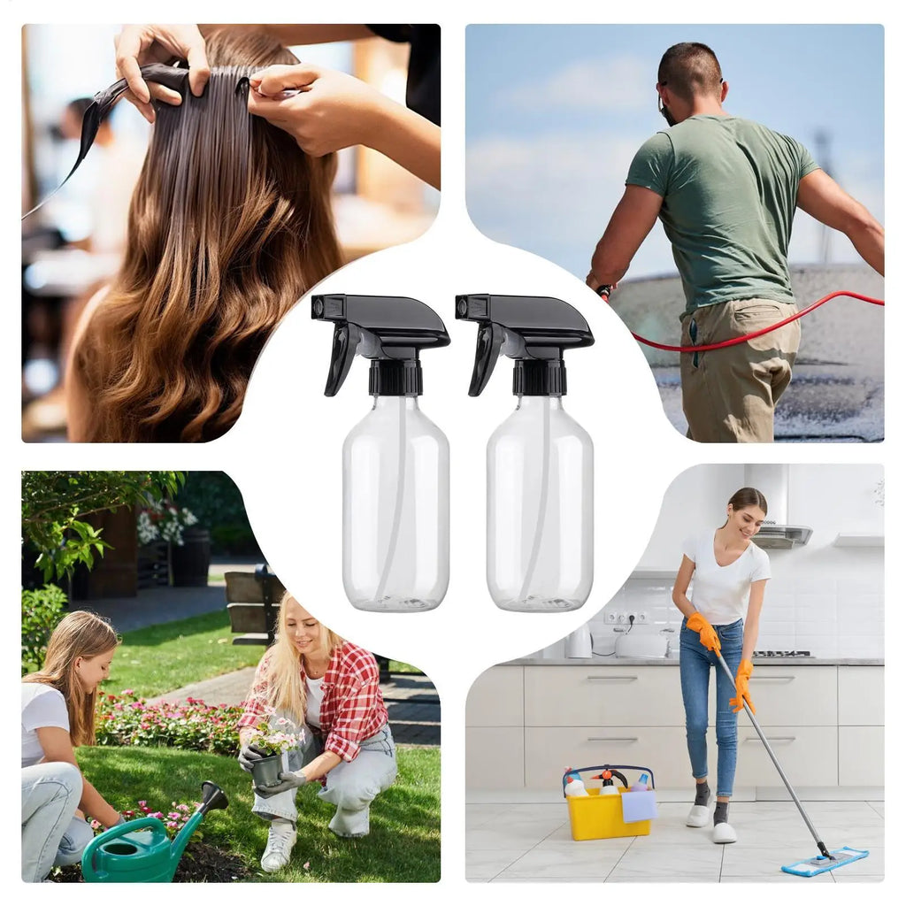 Adjustable Spray Bottles 300/500ml – Refillable Water Mister Spray Bottle PLUSH