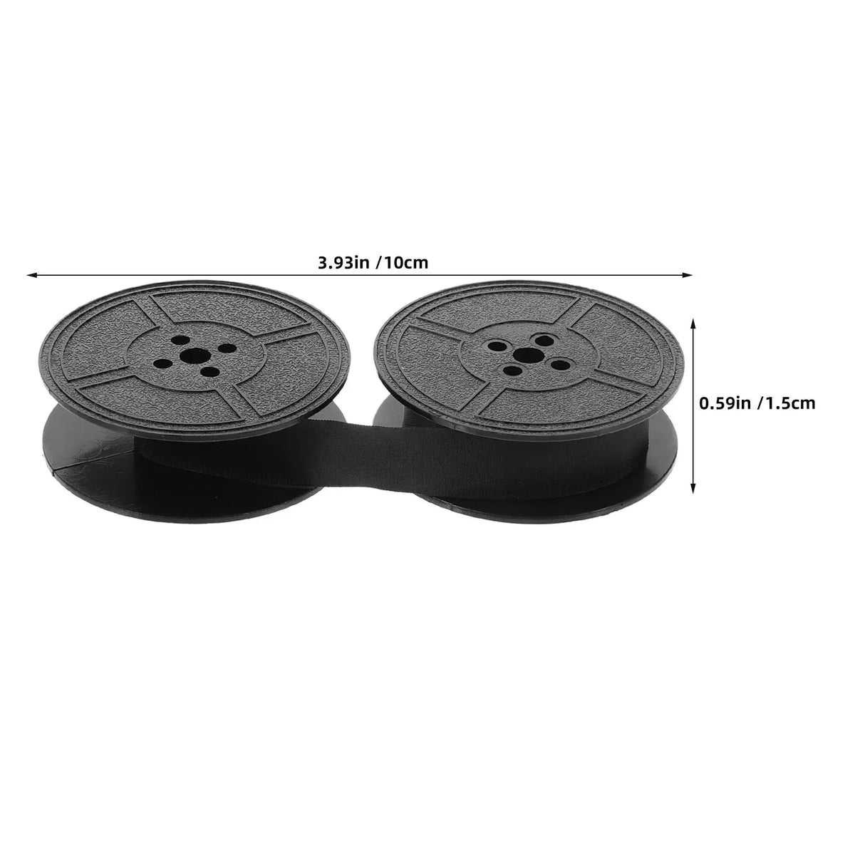 3-Pack Vintage Nylon Twin Spool Typewriter Ribbon Replacement Typewriter Ribbon PLUSH