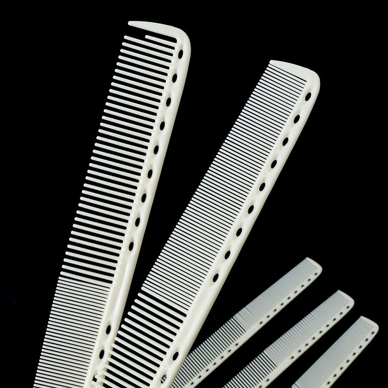 Barber Haircut Comb – Hollow Design & Dual-Density Teeth Barber Cutting Comb PLUSH